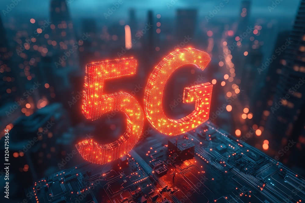 Sticker 5G Network:  Illuminating the Future of Connectivity