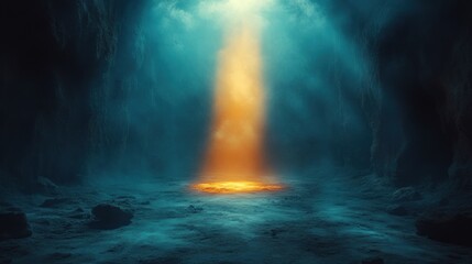 Minimalist Abstract Background with Ethereal Glow for Video Advertising and Promotions