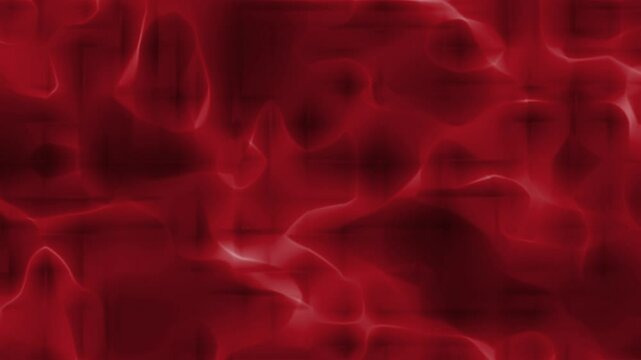 Red fluid abstract swirls on textured background. Suitable for vibrant backgrounds, art prints, web design, and creative projects needing dynamic visuals.

