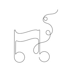 Music icon single-line art captures the essence of melody and rhythm, using a single continuous line to symbolize the flow and harmony of music.