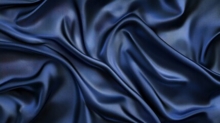 Obraz premium Elegant satin fabric close-up luxurious textures and patterns in studio photography