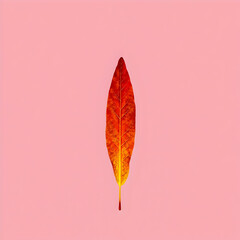Autumn Fall Abstract Leaf Glow Background