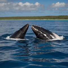 dolphin jumping out of water