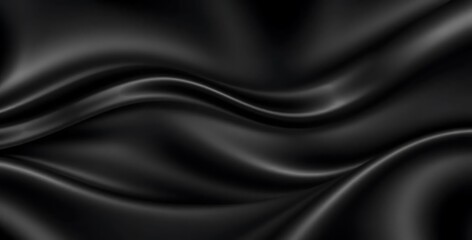 Fototapeta premium Abstract dark background illustration with geometric graphic elements, abstract Illustration. luxurious black line background, Smooth elegant black satin texture abstract background. 