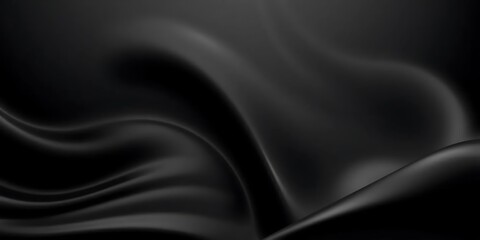 Fototapeta premium Abstract dark background illustration with geometric graphic elements, abstract Illustration. luxurious black line background, Smooth elegant black satin texture abstract background. 