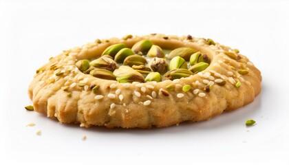 Pistachio and sesame cookie, a delicious treat!