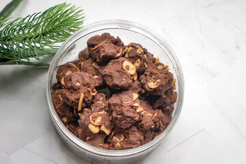 Popular cookies in Malaysia during celebration of Eid Mubarak (Hari Raya).  