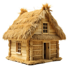 straw house on a white background.png