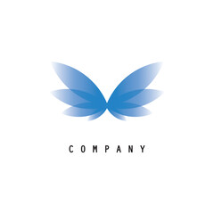 Beauty Butterfly Logo Template Vector icon design