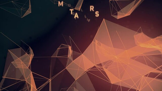 Web 3.0 Text Network Path Lines currency promotion intro. Abstract geometric background with connecting dots and lines. Digital technology and communication concept. stock illustration Backgrounds, Co