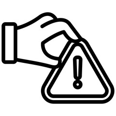 Risk Taking Outline Icon