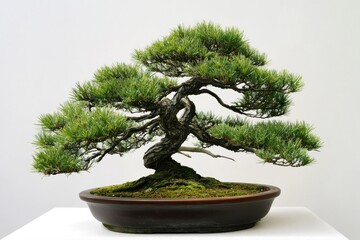 Serene Bonsai: A Miniature Masterpiece of Nature