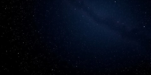 Obraz premium Night sky filled with sparkling stars against a black background, galaxy background, celestial, star background, Night sky with stars and galaxy in outer space, universe background