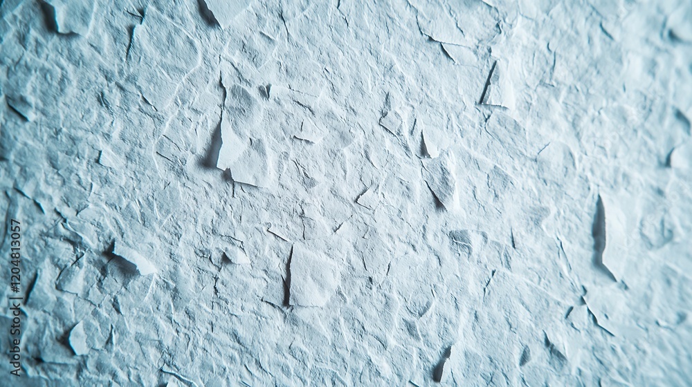 Aufkleber a textured, light blue wall surface featuring irregular patterns and a rough finish, creating an abs