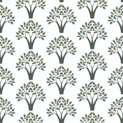 seamless pattern with flowers