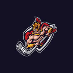 Spartan Hockey Esport Logo