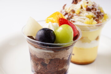 フルーツカップケーキ