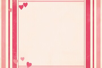 Valentine's Day motif with copy space