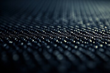 Fototapeta premium Dark Black Textured Surface with Smooth Lighting, Generative AI
