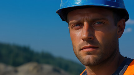 Fototapeta premium Documentary and journalism, A photojournalist captures the resilience of workers in this high-fidelity image, showcasing strength and determination in challenging times.