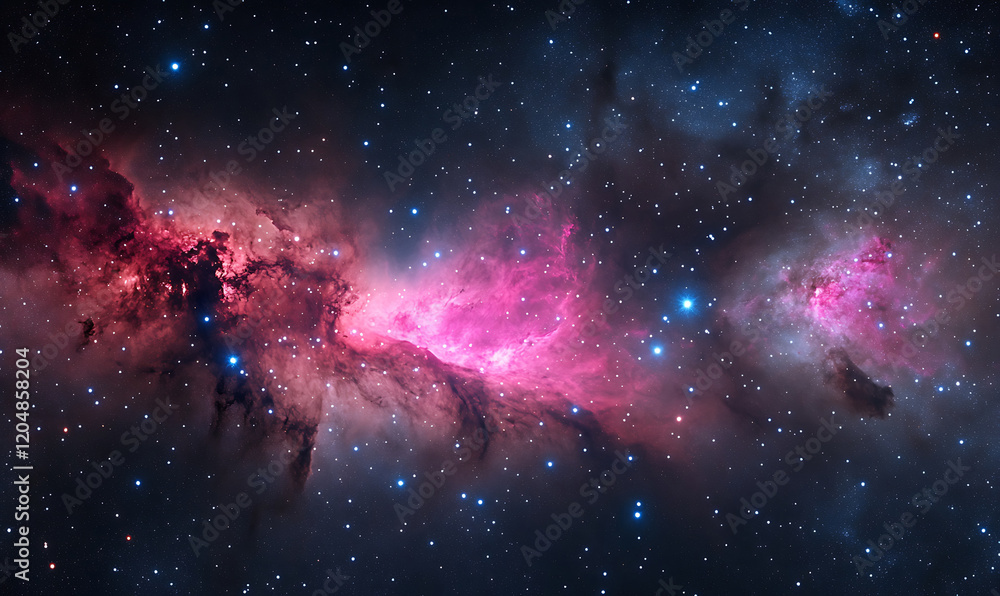 Wall mural background with space-generative ai