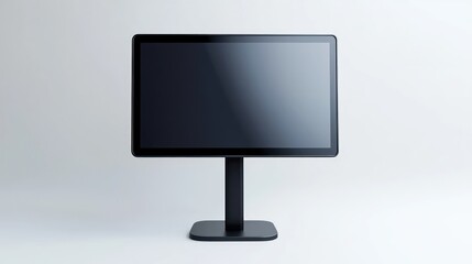 Clean mockup setup highlighting the adaptability of blank signage designs.