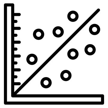 Scatter Plot Icon