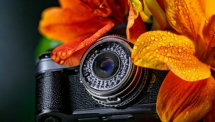 red rose and yellow flower
