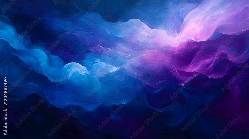 Poster dynamic abstract art in vibrant colors digital creation artistic expression modern environment eye-l