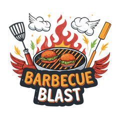 creative-barbecue-logo-template