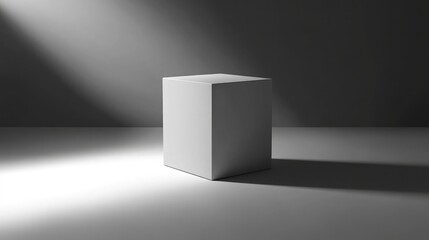 A clean white box with a subtle shadow, ready for product branding.