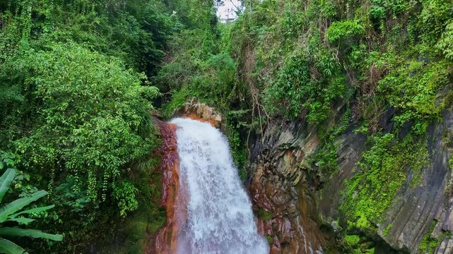 Pulang Bato Falls Valencia Negros Oriental Philippines