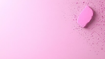 Saturated Pink Concrete Texture: Modern Urban Wall for Wallpaper & Advertising Mockups - Minimalist Monochrome Trendy Background