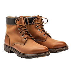  Leather Boots isolated