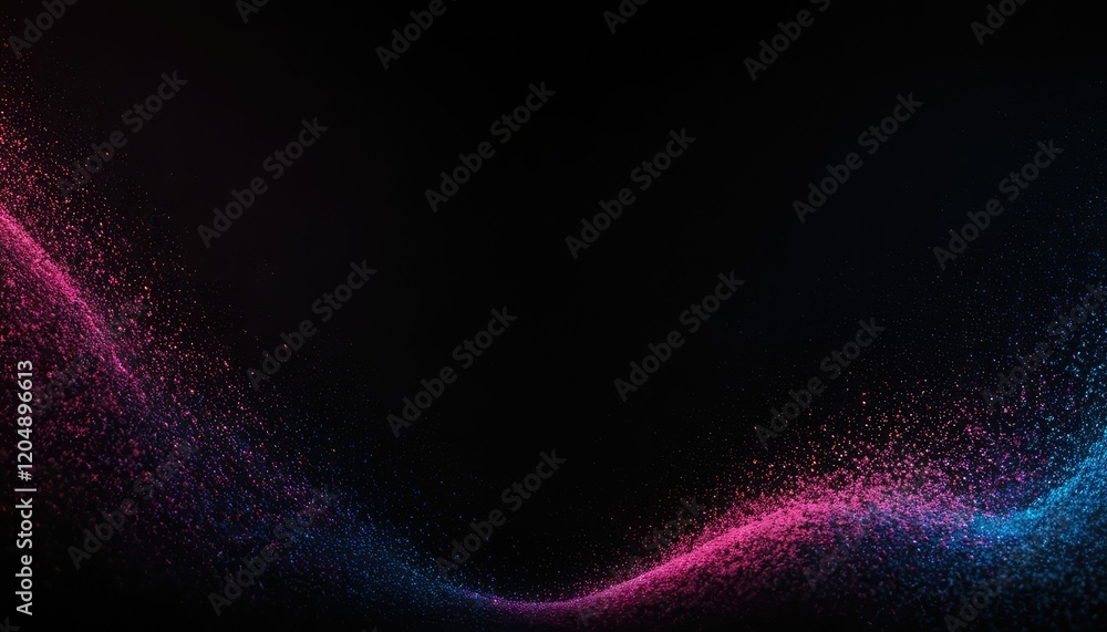 Poster abstract colorful particles background 4
