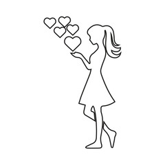 Charming Love Gift Exchange Vector with Heartwarming Details