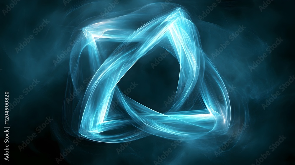 Poster dynamic light patterns abstract visuals graphic design digital art close-up view energy and motion c