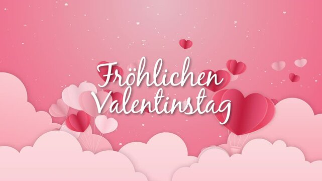 Motion graphic of Red heart paper cut bouncing with pink cloud on pink background for valentines festival of love 4K stock video
Valentine's Day - Holiday, Valentine Card, Backgrounds, Heart Shape, Cu