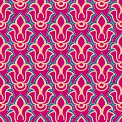 pattern batik flower damask ethnic boho ikat texture tribal geometric background