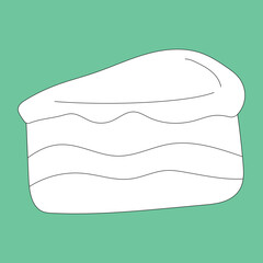 Doodle Birthday Decoration Clipart: Black & White Birthday Clipart