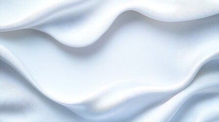Obraz premium Abstract white silk fabric texture background