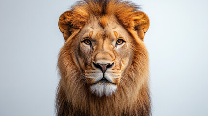 Fototapeta premium lion on an isolated background
