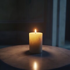 burning candle