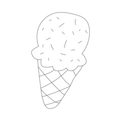 Doodle Party Celebration Clipart: Kawaii Cartoon Birthday Clipart