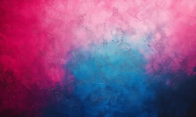 Fototapeta premium Vibrant blue magenta gradient background, subtle gradients texture, webpage background, minimalist style, Generative AI
