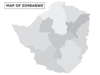 African Countries Geography Political map. Uganda Political map of country with capital, province or state capital, major cities and town.