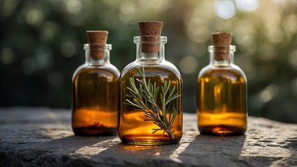 The herb oil bottles for homeopathy herbs are made of dark glass to protect the potency of the oils from sunlight, with a secure dropper cap for easy and precise dispensing.