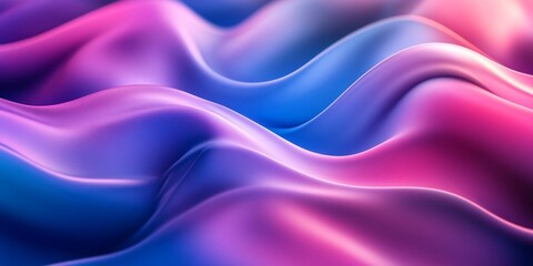 Fototapeta premium Vibrant blue magenta gradient background, soft shadows texture, presentation backdrop, modern design elements, Generative AI
