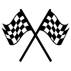 checkered racing flag