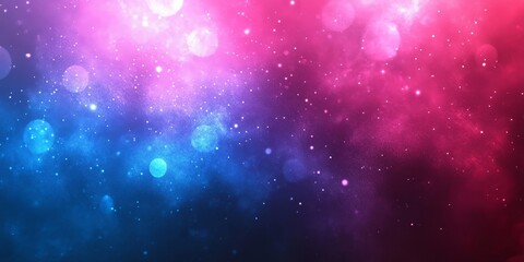 Naklejka premium Dynamic blue magenta gradient background, holographic patterns texture, poster header, seamless color flow, Generative AI